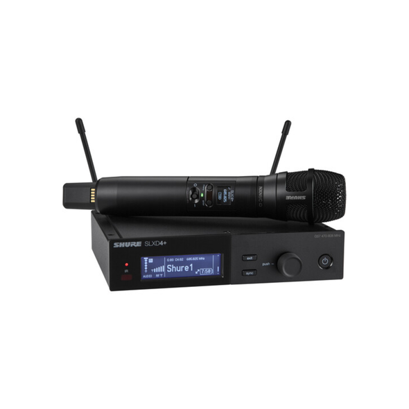 Shure SLXD24+/N8C Digital Wireless Handheld Microphone System with Nexadyne 8/C Cardioid Capsule (G57: 470 to 608 MHz)