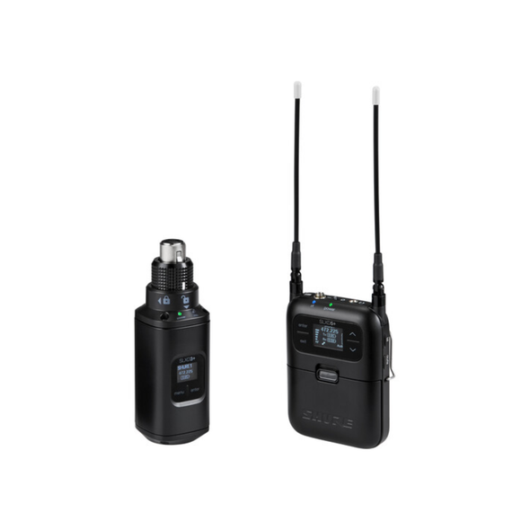 Shure SLXD35+ Digital Camera-Mount Wireless Plug-On Transmitter System (G57: 470 to 608 MHz)