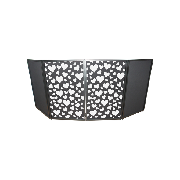 ProX XF-SPHEARTSX2 Hearts Pattern Facade Scrims – Set of 2