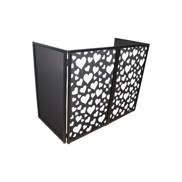 ProX XF-SPHEARTSX2 Hearts Pattern Facade Scrims – Set of 2