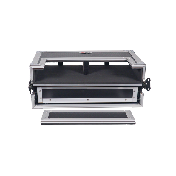 ProX XS-2WM2DR Wireless Mic ATA Flight Case with 2U Drawer