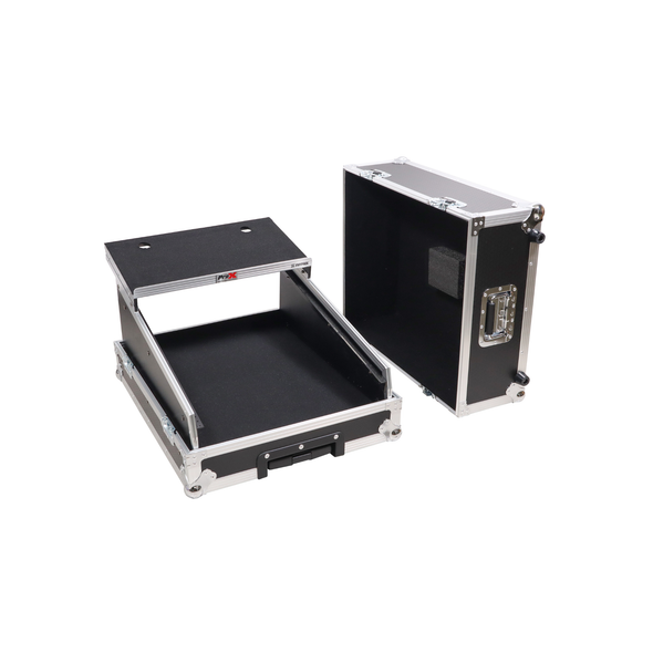 ProX XS-19MIX14ULTHW 19" 14U Slanted Mixer Rack Flight Case
