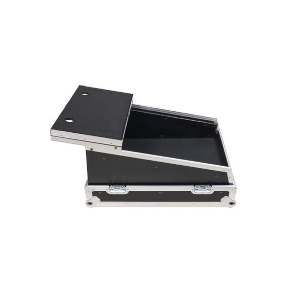 ProX XS-19MIX14ULTHW 19" 14U Slanted Mixer Rack Flight Case