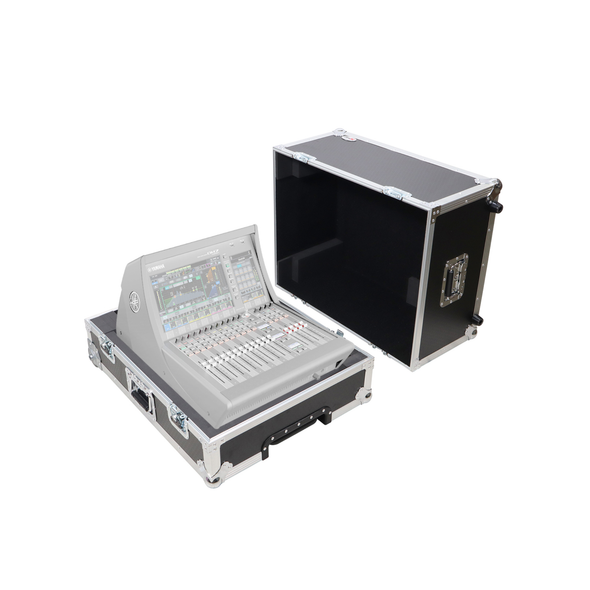 ProX XS-YDM7COMPACT HWPULL ATA Flight Case for Yamaha DM7 Compact