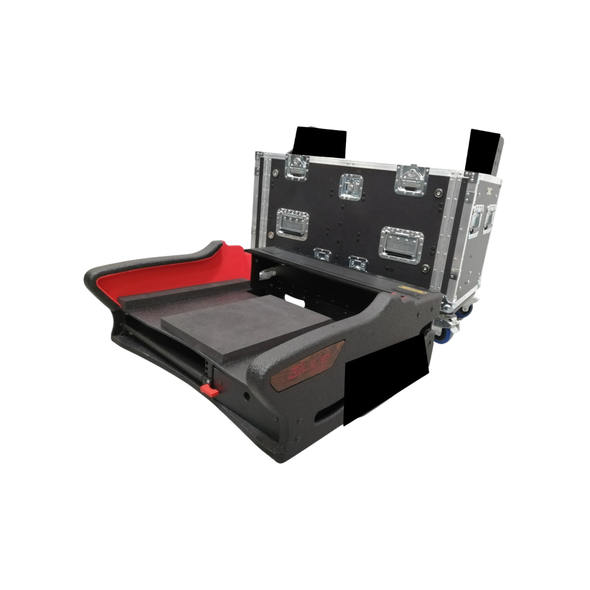 ProX XZF-AH-C2500 D 2U Flip-Ready™ Hydraulic Console Case