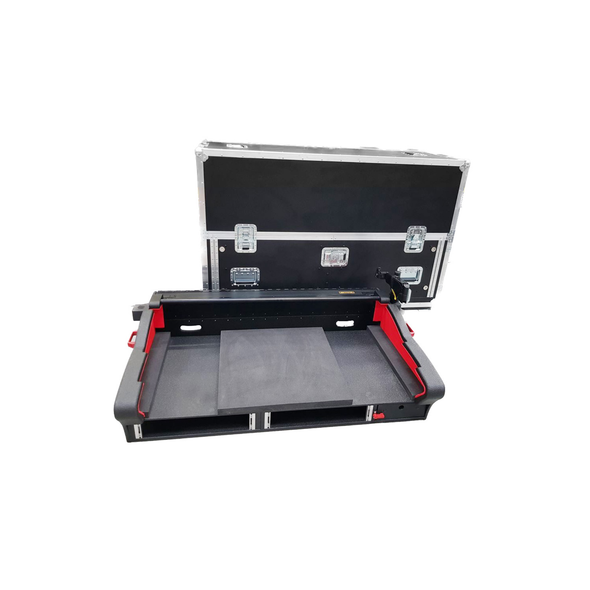 ProX XZF-AH-S7000 D 2x2U Flip-Ready™ Hydraulic Console Case 