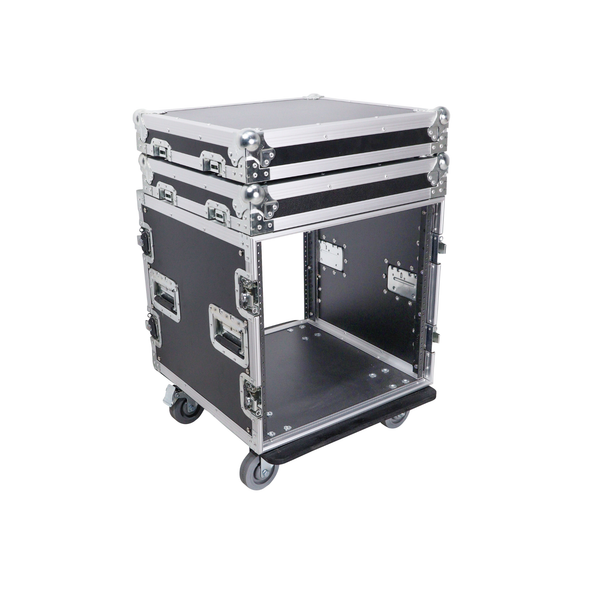 ProX T-10RSS 10U Rack Space ATA Flight Case 19" Deep with 4" Casters