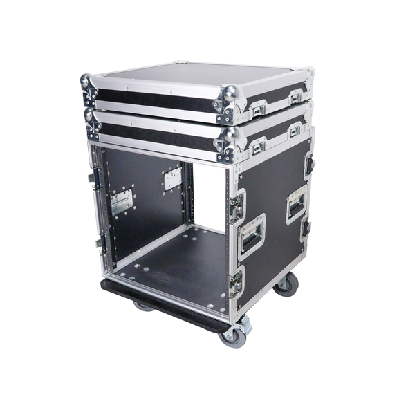 ProX T-10RSS 10U Rack Space ATA Flight Case 19" Deep with 4" Casters