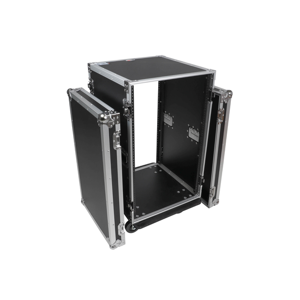 ProX T-18RSS 18U Rack Mount ATA Flight Case 19" Deep with Casters