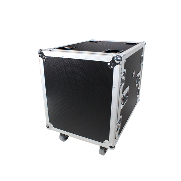 ProX T-12RSS24 12U ATA Flight Rack Case – 24" Depth with Casters