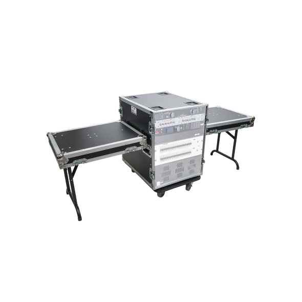 ProX T-14RSS24 14U ATA Flight Rack Case – 24" Depth with Casters