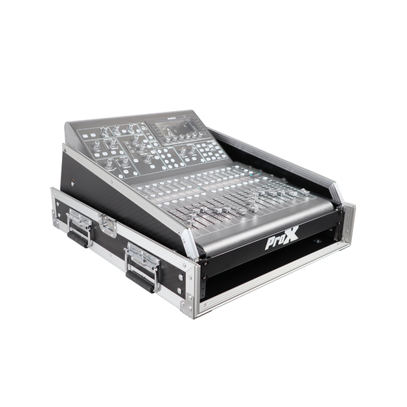 ProX T-2MRSS13ULT 13U Top Mixer / 2U Rack Combo Case w/ Laptop Shelf