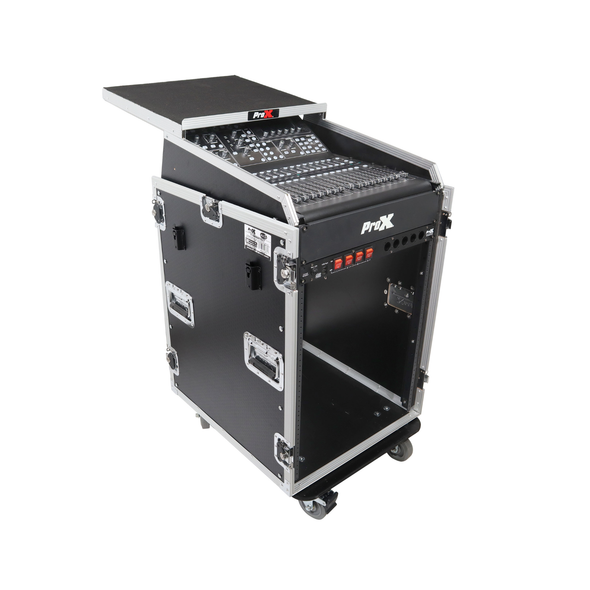 ProX T-16MRSS13ULT 19" Mixer & 16U Rack Flight Case