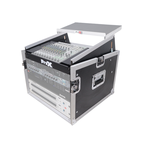 ProX T-6MRSS 6U Rack Case with 10U Mixer Top