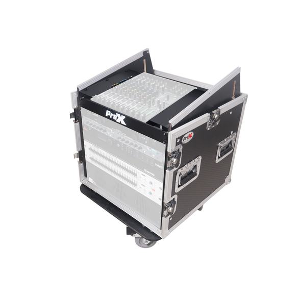ProX T-10MRSS 10U Rack Case with 10U Mixer Top