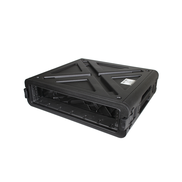 ProX XM-2U VaultX™ 2U Airtight Water-Sealed ABS Rack Case 