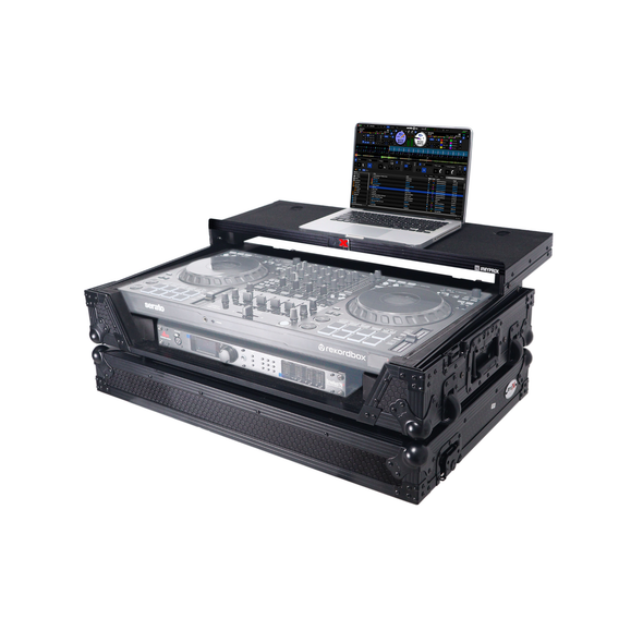 ProX ATA Road Case for DDJ-FLX10 / DDJ-GRV6 – Black with LED