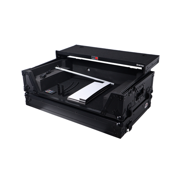 ProX ATA Road Case for DDJ-FLX10 / DDJ-GRV6 – Black with LED