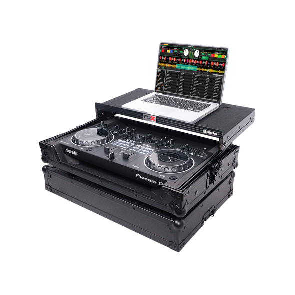 ProX X-DDJREV1LTBL ATA Flight Case for Pioneer DDJ-REV1 with Laptop Shelf