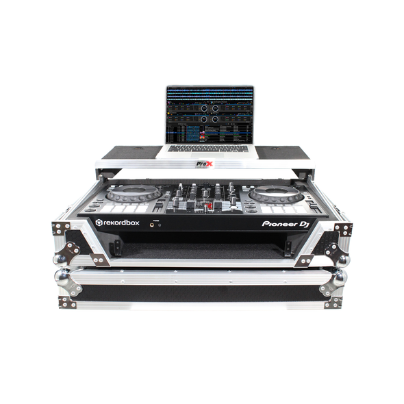 ProX XS-DDJ800WLT ATA Flight Case for Pioneer DDJ-800 with Laptop Shelf