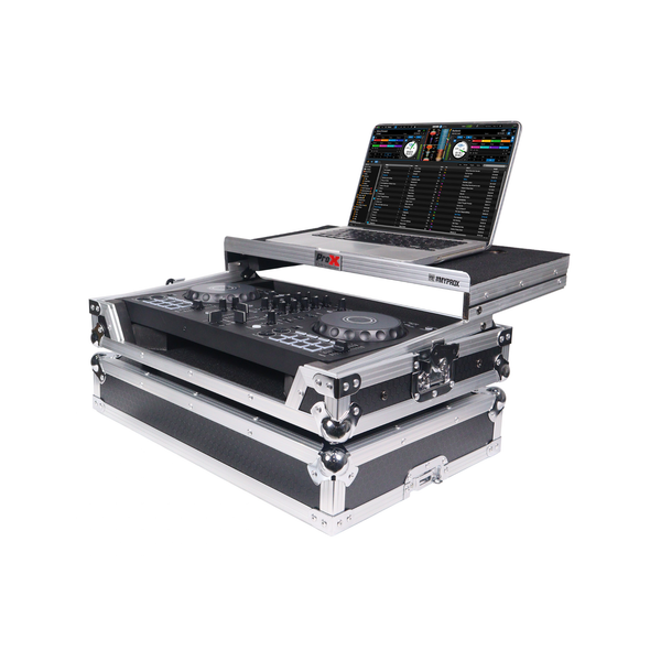 ProX X-DDJFLX4LT ATA Flight Case for Pioneer DDJ-FLX4 with Laptop Shelf 