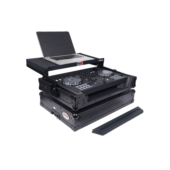 ProX X-DDJFLX4LTBL ATA Flight Case for Pioneer DDJ-FLX4 with Laptop Shelf