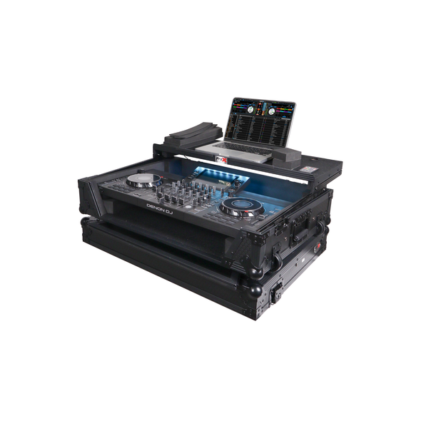 ProX XS-SCLIVE4LTBL ATA Flight Case for Denon SC Live 4 with Laptop Shelf