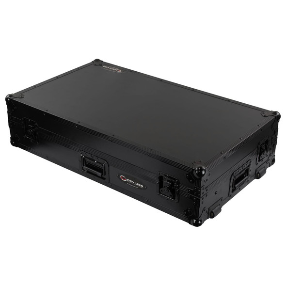 Odyssey XDJ-AZ Road Case with Wheels & Glide Style Laptop Platform - Black 