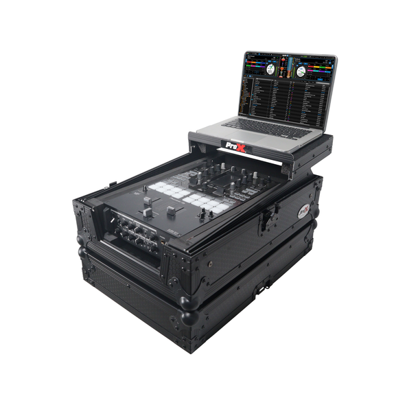 ProX Flight Case with Laptop Shelf for DJM-S11 & RANE Mixers