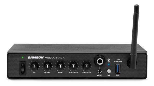 Samson SM4 4-Channel Rack-Mountable Mixer with Bluetooth