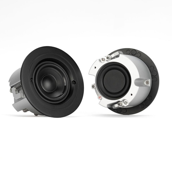RCF Passive 60W 2.5" Ceiling Speakers (Contains White & Black Grills)