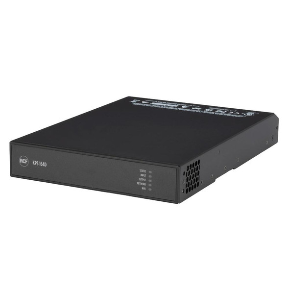 RCF Class D Power Amplifier with DSP, Dante-Equipped (4 X 160 W)