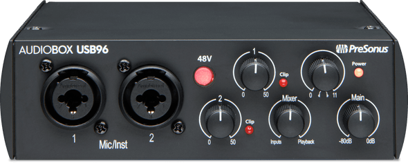 PreSonus AudioBox USB 96 Complete Bundle