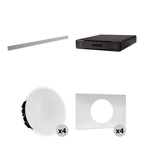  Shure 714P W-V Ecosystem Speaker Package