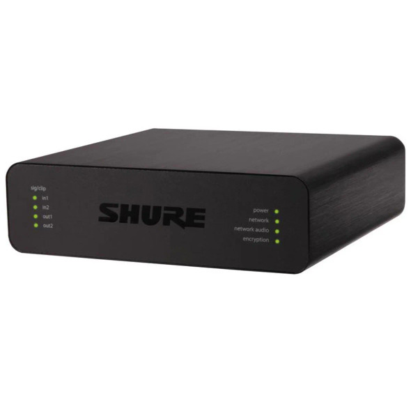 Shure ANI22-XLR Mic/Line to Dante Audio Network Interface with XLR Connectors