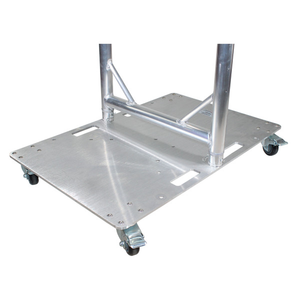 ProX 24 x 30 in. Module Base Plate with Locking Casters for ProX XT-GRU Rapid Grid Modular System