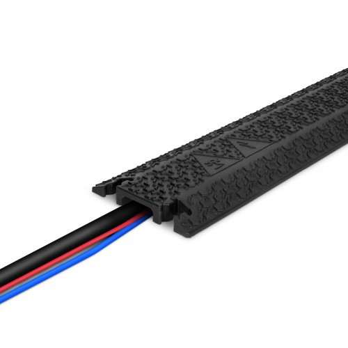 DEFENDER XPRESS Black Cable Protector 40x12 Single Pack