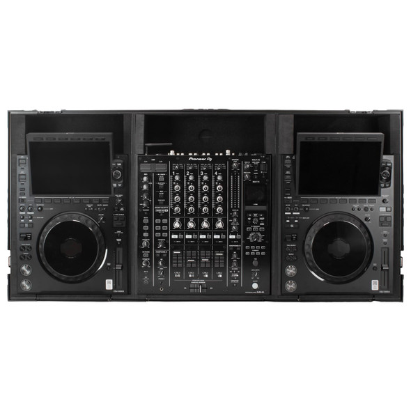 Odyssey DJM-A9 and CDJ-3000X Black Label DJ Coffin Case