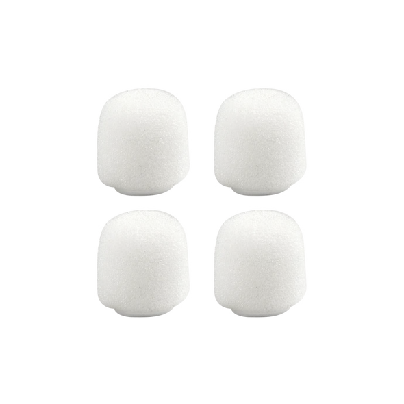 Shure RK187WS-W Snap-Fit Windscreen White Qty 4