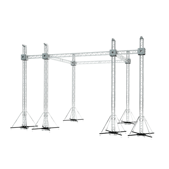ProX 20x20 Flat Stage Roof w/ Speaker Wings | Gear Club Direct