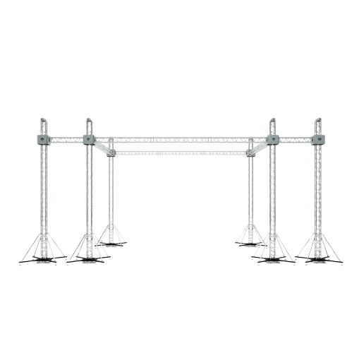 ProX 30x20 Flat Stage Roof w/ Speaker Wings | Gear Club Direct