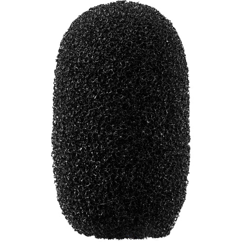 Shure RPMDL4WS/B Foam Windscreen Black Qty 5