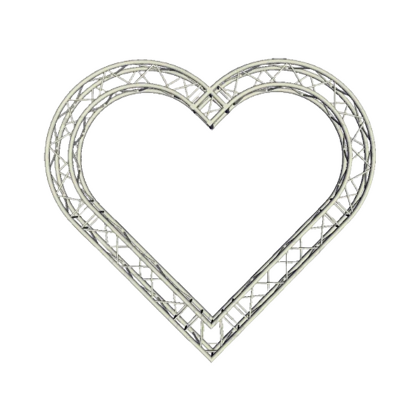 ProX Wedding Heart Decorative Truss Unit | Gear Club Direct