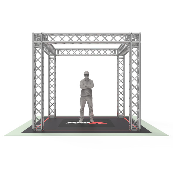 ProX XTP-E10109 Trade Show Booth 10ft x 10ft Heavy-Duty Aluminum Truss Display System