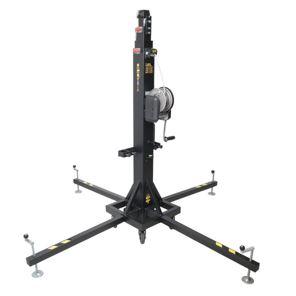 ProX Top Loading Lifting tower - Capacity 496 lbs Max Height 17 Ft. - Made in Spain by Fantek