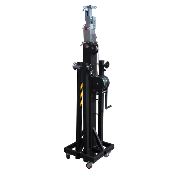 ProX XT-CRANK22FT-400 Heavy Duty 22 Ft. High Truss Crank Lighting Stand 400 Lbs. Capacity Includes T-Adapter Truss Mount
