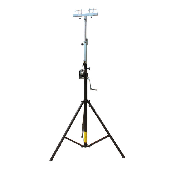 ProX 14 Ft. Heavy-duty Lighting Crank Truss Stage Stand Includes T-Adapter Truss Mount 200 lbs Capacity