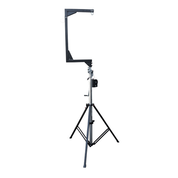 ProX Telescopic C-Shape Support for Small Line Array Speakers Max Load Incl XT-CRANK14FT220 crank stand