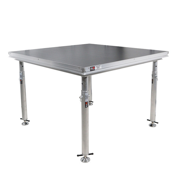 ProX StageQ 2 ft x 2 ft Stage Deck w/ 4 Adjustable 28–48 inch Legs