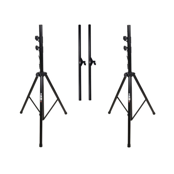 ProX 12 Ft. Height Adjustable DJ Lighting Stand with (3) I-beam Sections " adjusts up to 12'H x 15'W